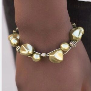 Wish Me Luck! - Brass Bracelet